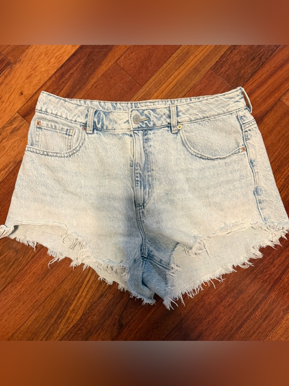 Garage 100% cotton denim shorts